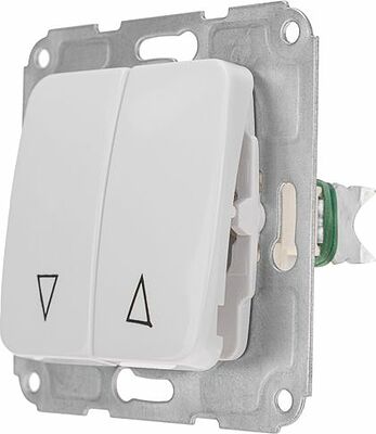 Kranz KR-78-0209 DEA Выключатель для жалюзи 2кл с/у 10А мех. Бел KRANZ