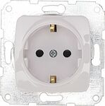 Kranz KR-78-0211 DEA Розетка 1-ая с/з с/у 16А мех. Бел KRANZ