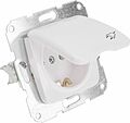 Kranz KR-78-0213 DEA Розетка 1-ая с/з с крышкой с/у 16А мех. Бел KRANZ Kranz KR-78-0213 DEA Розетка 1-ая с/з с крышкой с/у 16А мех. Бел KRANZ