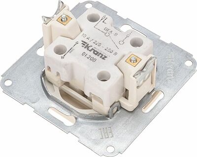 Kranz KR-78-0230 DEA Выключатель 1кл с/у 10А мех. Беж KRANZ