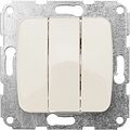 Kranz KR-78-0234 DEA Выключатель 3кл с/у 10А мех. Беж KRANZ Kranz KR-78-0234 DEA Выключатель 3кл с/у 10А мех. Беж KRANZ
