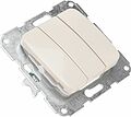 Kranz KR-78-0234 DEA Выключатель 3кл с/у 10А мех. Беж KRANZ Kranz KR-78-0234 DEA Выключатель 3кл с/у 10А мех. Беж KRANZ