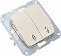 Kranz KR-78-0237 DEA Выключатель (переключатель) 2кл прох. с/у 10А мех. бежевый KRANZ Kranz KR-78-0237 DEA Выключатель (переключатель) 2кл прох. с/у 10А мех. бежевый KRANZ