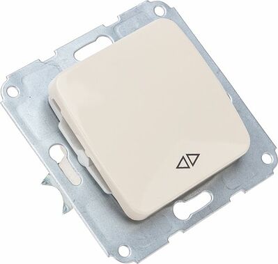 Kranz KR-78-0238 DEA Выключатель (переключатель) 1кл перекрест. с/у 10А мех. бежевый KRANZ