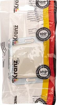 Kranz KR-78-0238 DEA Выключатель (переключатель) 1кл перекрест. с/у 10А мех. бежевый KRANZ