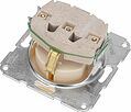 Kranz KR-78-0246 DEA Розетка 1-ая керамика с/з с крышкой с/у 16А мех. Беж KRANZ