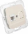 Kranz KR-78-0253 DEA Розетка Компьютер RJ45 с/у мех. Беж KRANZ Kranz KR-78-0253 DEA Розетка Компьютер RJ45 с/у мех. Беж KRANZ