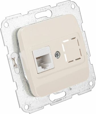 Kranz KR-78-0253 DEA Розетка Компьютер RJ45 с/у мех. Беж KRANZ
