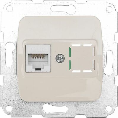 Kranz KR-78-0253 DEA Розетка Компьютер RJ45 с/у мех. Беж KRANZ