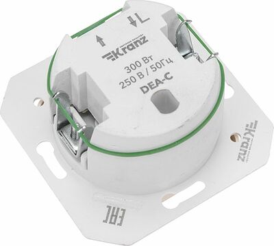Kranz KR-78-0254 DEA Светорегулятор 300Вт с/у мех. Беж KRANZ