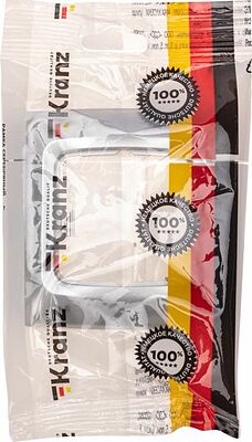 Kranz KR-78-0285 DEA Рамка 1-я горизонтальная Серебряный металлик KRANZ
