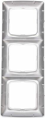 Kranz KR-78-0287 DEA Рамка 3-я горизонтальная Серебряный металлик KRANZ