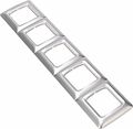 Kranz KR-78-0289 DEA Рамка 5-я горизонтальная Серебряный металлик KRANZ Kranz KR-78-0289 DEA Рамка 5-я горизонтальная Серебряный металлик KRANZ