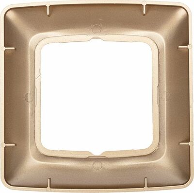 Kranz KR-78-0315 DEA Рамка 1-я горизонтальная Золотой Металлик KRANZ