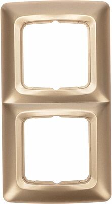 Kranz KR-78-0316 DEA Рамка 2-я горизонтальная Золотой Металлик KRANZ