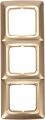 Kranz KR-78-0317 DEA Рамка 3-я горизонтальная Золотой Металлик KRANZ Kranz KR-78-0317 DEA Рамка 3-я горизонтальная Золотой Металлик KRANZ