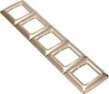 Kranz KR-78-0319 DEA Рамка 5-я горизонтальная Золотой Металлик KRANZ Kranz KR-78-0319 DEA Рамка 5-я горизонтальная Золотой Металлик KRANZ
