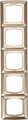 Kranz KR-78-0319 DEA Рамка 5-я горизонтальная Золотой Металлик KRANZ Kranz KR-78-0319 DEA Рамка 5-я горизонтальная Золотой Металлик KRANZ