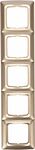 Kranz KR-78-0319 DEA Рамка 5-я горизонтальная Золотой Металлик KRANZ