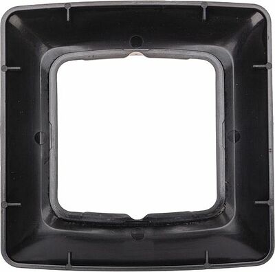Kranz KR-78-0345 DEA Рамка 1-я горизонтальная Черный Металлик KRANZ