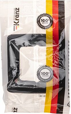 Kranz KR-78-0345 DEA Рамка 1-я горизонтальная Черный Металлик KRANZ