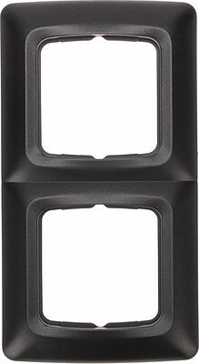Kranz KR-78-0346 DEA Рамка 2-я горизонтальная Черный Металлик KRANZ