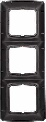 Kranz KR-78-0347 DEA Рамка 3-я горизонтальная Черный Металлик KRANZ