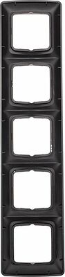Kranz KR-78-0349 DEA Рамка 5-я горизонтальная Черный Металлик KRANZ