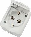 Kranz KR-78-0604 Розетка одноместная Mini OG IP54 с/з, о/у, белая KRANZ Kranz KR-78-0604 Розетка одноместная Mini OG IP54 с/з, о/у, белая KRANZ