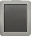 Kranz KR-78-0608 Выключатель одноклавишный INDUSTRIAL IP54 о/у, серый KRANZ