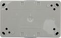 Kranz KR-78-0613 Блок горизонтальный 2 розетки INDUSTRIAL IP54 с/з, о/у, серый KRANZ