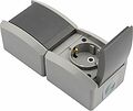 Kranz KR-78-0615 Блок вертикальный 2 розетки INDUSTRIAL IP54 с/з, о/у, серый KRANZ
