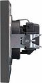 Kranz KR-78-0701-6 Розетка STRONG 1-ая с/з с/у, со шторками 16А графит KRANZ Kranz KR-78-0701-6 Розетка STRONG 1-ая с/з с/у, со шторками 16А графит KRANZ
