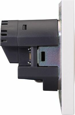 Kranz KR-78-0704-4 Розетка STRONG 1-ая с/з с/у з/ш 16А с USB A+C быстрой зарядки 5В/3А жемчуг KRANZ