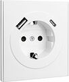 Kranz KR-78-0704-4 Розетка STRONG 1-ая с/з с/у з/ш 16А с USB A+C быстрой зарядки 5В/3А жемчуг KRANZ Kranz KR-78-0704-4 Розетка STRONG 1-ая с/з с/у з/ш 16А с USB A+C быстрой зарядки 5В/3А жемчуг KRANZ