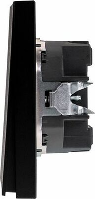 Kranz KR-78-0708-5 Выключатель STRONG 1 кл проходной (переключатель) 10А с/у антрацит KRANZ