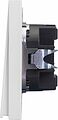 Kranz KR-78-0709-4 Выключатель STRONG 2 кл проходной (переключатель) 10А с/у жемчуг KRANZ