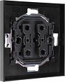 Kranz KR-78-0709-5 Выключатель STRONG 2 кл проходной (переключатель) 10А с/у антрацит KRANZ