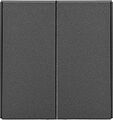 Kranz KR-78-0709-6 Выключатель STRONG 2 кл проходной (переключатель) 10А с/у графит KRANZ