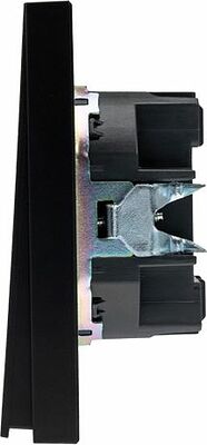 Kranz KR-78-0710-5 Выключатель STRONG 1 кл перекрестный (переключатель) 10А с/у антрацит KRANZ