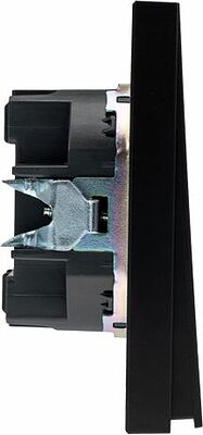 Kranz KR-78-0710-5 Выключатель STRONG 1 кл перекрестный (переключатель) 10А с/у антрацит KRANZ