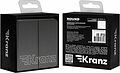 Kranz KR-78-0711-2 Выключатель ROUND 2 кл для жалюзи возвратный 10А с/у титан KRANZ Kranz KR-78-0711-2 Выключатель ROUND 2 кл для жалюзи возвратный 10А с/у титан KRANZ