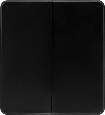 Kranz KR-78-0711-3 Выключатель ROUND 2 кл для жалюзи возвратный 10А с/у оникс KRANZ
