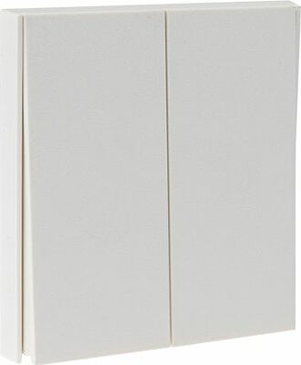 Kranz KR-78-0711-4 Выключатель STRONG 2 кл для жалюзи возвратный 10А с/у жемчуг KRANZ