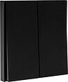 Kranz KR-78-0711-5 Выключатель STRONG 2 кл для жалюзи возвратный 10А с/у антрацит KRANZ