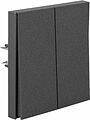 Kranz KR-78-0711-6 Выключатель STRONG 2 кл для жалюзи возвратный 10А с/у графит KRANZ Kranz KR-78-0711-6 Выключатель STRONG 2 кл для жалюзи возвратный 10А с/у графит KRANZ