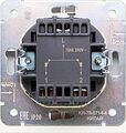Kranz KR-78-0714-4 Выключатель STRONG 2 кл с подсветкой 10А с/у жемчуг KRANZ