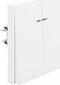 Kranz KR-78-0714-4 Выключатель STRONG 2 кл с подсветкой 10А с/у жемчуг KRANZ