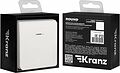 Kranz KR-78-0716-1 Выключатель ROUND 1 кл проходной (переключатель) с подсветкой 10А с/у перламутр KRANZ