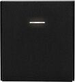 Kranz KR-78-0716-5 Выключатель STRONG 1 кл проходной (переключатель) с подсветкой 10А с/у антрацит KRANZ